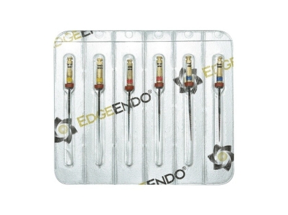 EdgeFile X7 taper .04, assortment size 20, 25, 30; дължина: 21, 25, 29 mm, STERILE, 6 бр.