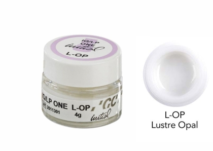 GC Initial IQ LP ONE Lustre Enamel Effect Shade, 4 g,  L-OP opal  - лустер паста  